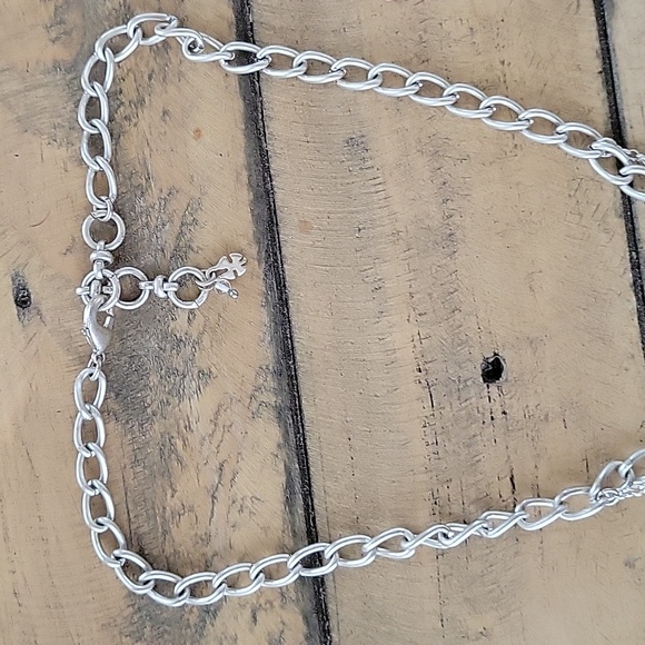 Chain mesh necklace/ Rock, glam, style - Picture 5 of 5